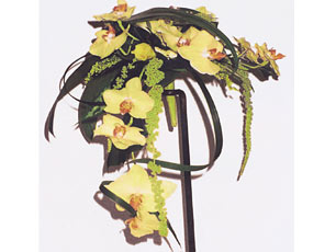 Bouquet de mariée cascade